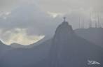 O Corcovado visto do alto do Pão de Açúcar, no Rio de Janeiro